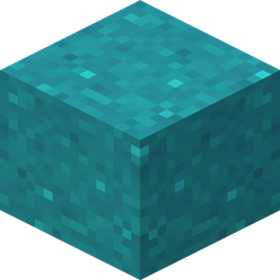Cyan Concrete Powder