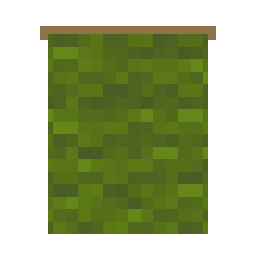 Green Banner — wall-mounted