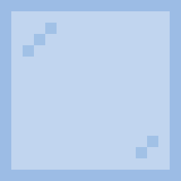Light Blue Stained Glass Pane