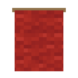 Red Banner — wall-mounted