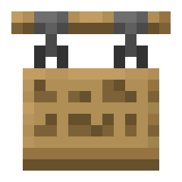 Oak Hanging Sign
