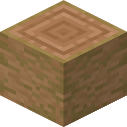 Stripped Jungle Log